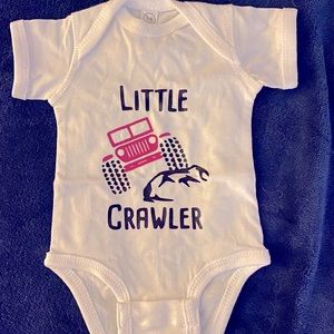 Jeep onesie (newborn)